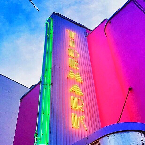 Tidemark Theatre Neon