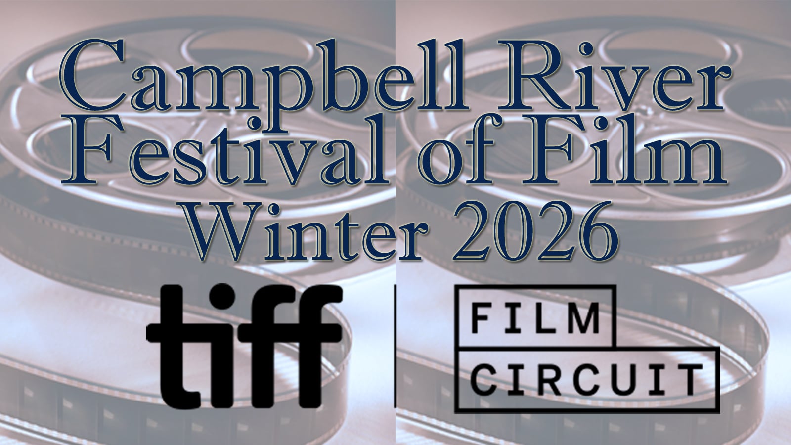 Logo for Campbell River Festival of Film
