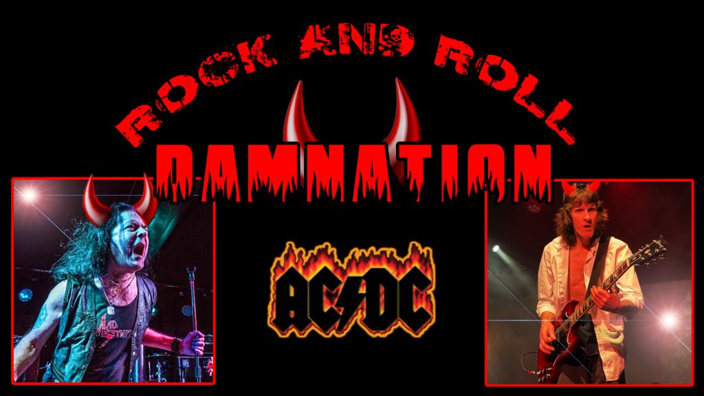 Promotional poster for Rock and Roll Damnation
