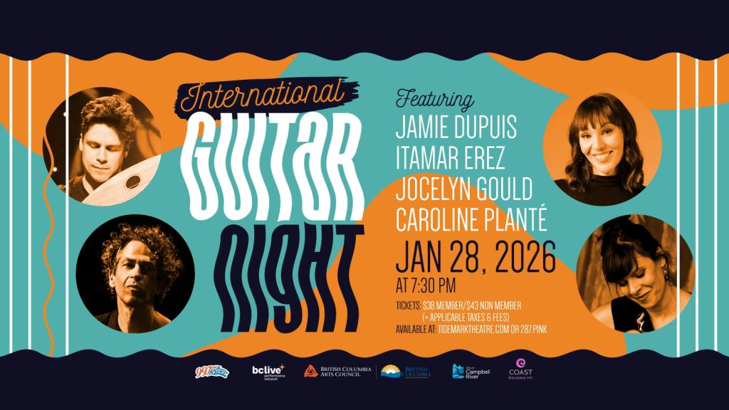 Promotional poster for International Guitar Night