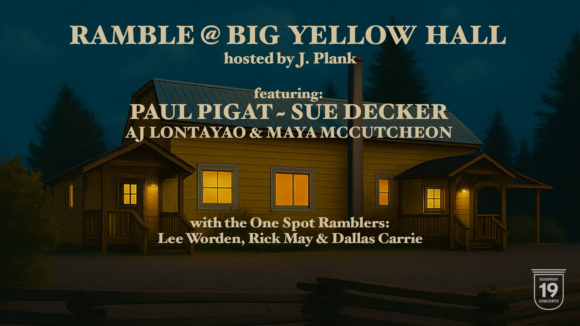 Photo of the Big Yellow Hall